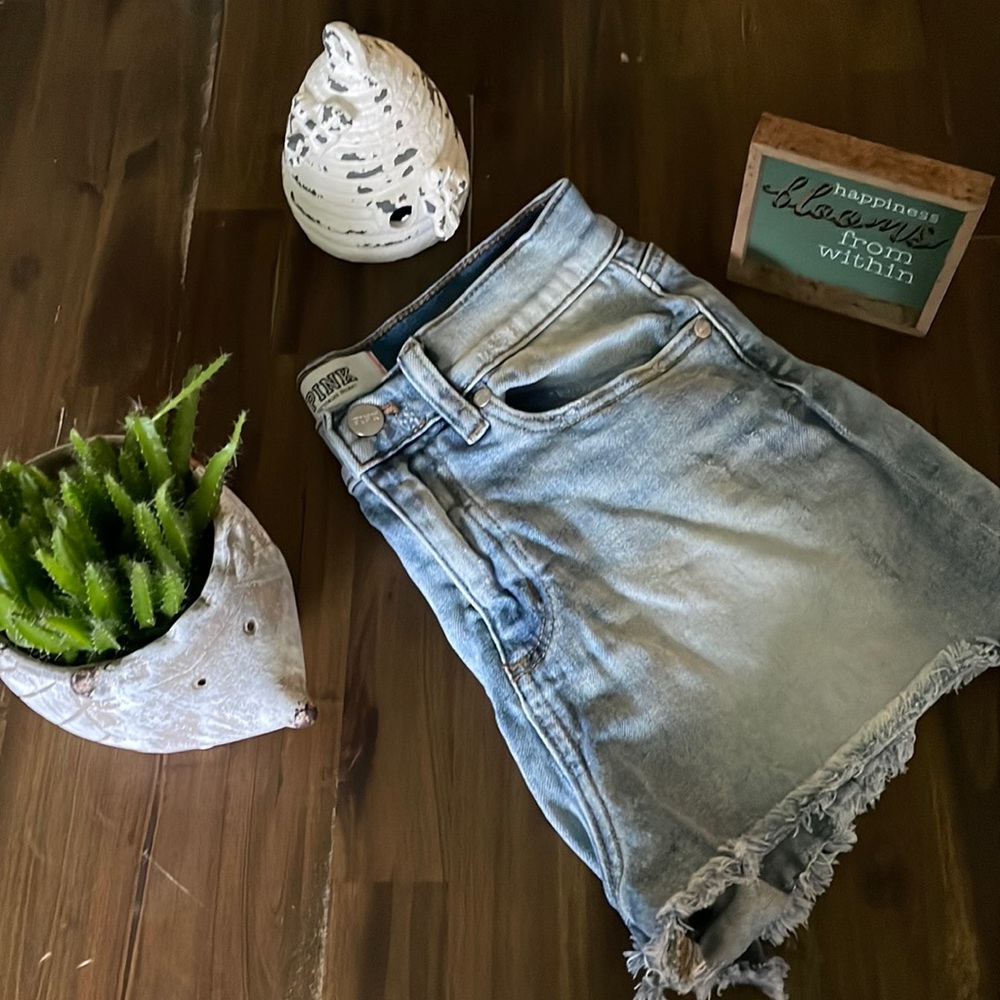 Victorias Secret Pink Jean Shorts